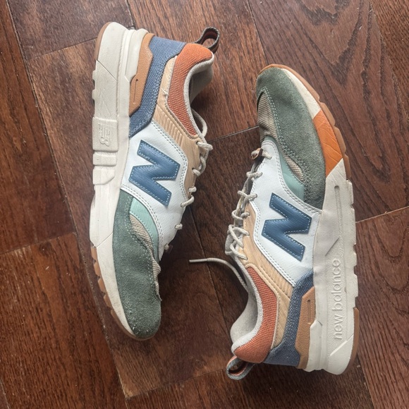 New Balance 997H Spring Hike Sneaker in Slate Green Stone Blue Size 10